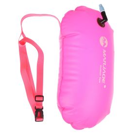 Inflatable Swim Buoy; Swim Float Bag/Airbag/tow Float/buoyancy For Open Water Swimming - Red