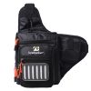 Fishing Tackle Storage Bags Shoulder Pack - Black