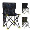 Camping Chair Heavy Duty 600D Portable Folding Chair Outdoor Fishing Hiking US - Green Camo