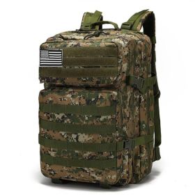 Military 3P Tactical 45L Backpack | Army 3 Day Assault Pack | Molle Bag Rucksack | Range Bag - ACU Camo