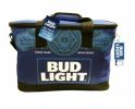 Bud Light Soft Sided Cooler Beverage Bag with Token Key Chain - Blue - Bud Light