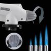 2 Pack Camping Gas Torch Welding Fire Maker Lighter Butane Burner Flame Gun BBQ - White