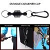 Fishing Hanging Buckle Magnetic Buckle Fast Hanging Buckle Wireless Lost Rope Metal Strong Magnetic Force Outdoor Mountaineering - D12mm black