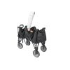 Folding Multipurpose Camp Wagon Cart;  Black - Black