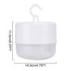 1pc Portable LED Camping Light; USB Rechargeable Emergency Light Bulb Home Decoration Outdoor Hanging Tent Light Barbecue Hiking Camping Light - White