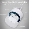 1pc Portable LED Camping Light; USB Rechargeable Emergency Light Bulb Home Decoration Outdoor Hanging Tent Light Barbecue Hiking Camping Light - White