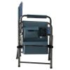 1-piece Padded Folding Outdoor Chair with Storage Pockets,Lightweight Oversized - Default