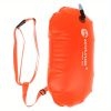 Inflatable Swim Buoy; Swim Float Bag/Airbag/tow Float/buoyancy For Open Water Swimming - Red