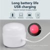 1pc Portable LED Camping Light; USB Rechargeable Emergency Light Bulb Home Decoration Outdoor Hanging Tent Light Barbecue Hiking Camping Light - White